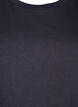T-shirt &agrave; manches courtes en m&eacute;lange de coton, Gris anthracite, Packshot image number 2
