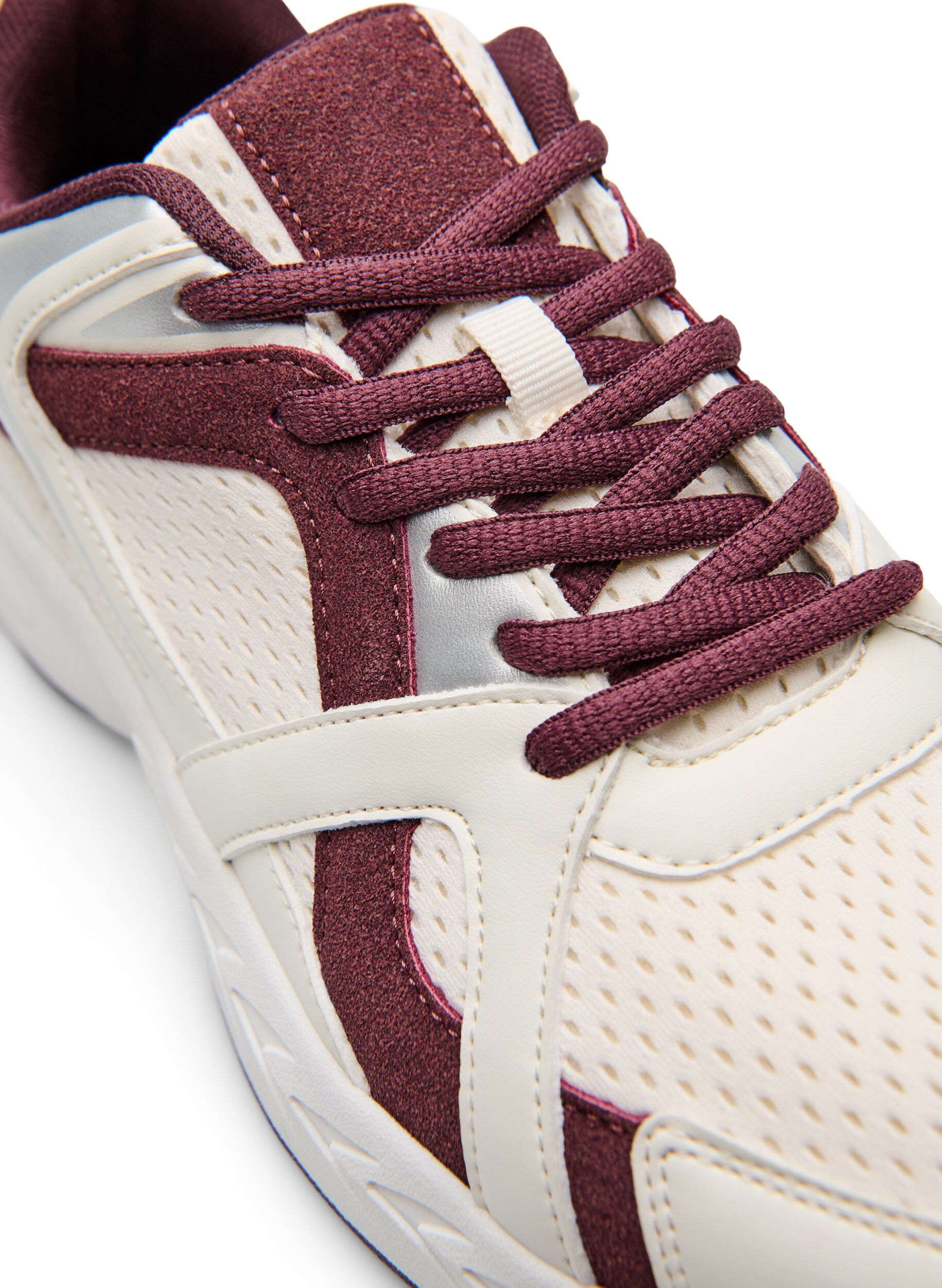 Zizzi Baskets sportives en maille, Bordeaux, Packshot image number 3