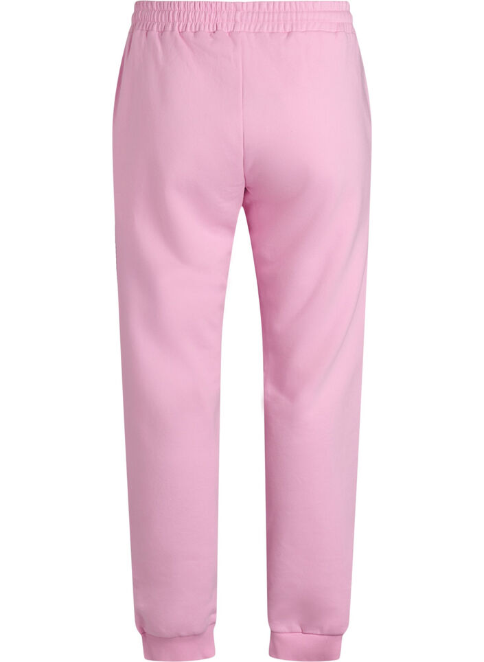 Pantalons de survêtement taille haute, Rose, Packshot image number 1