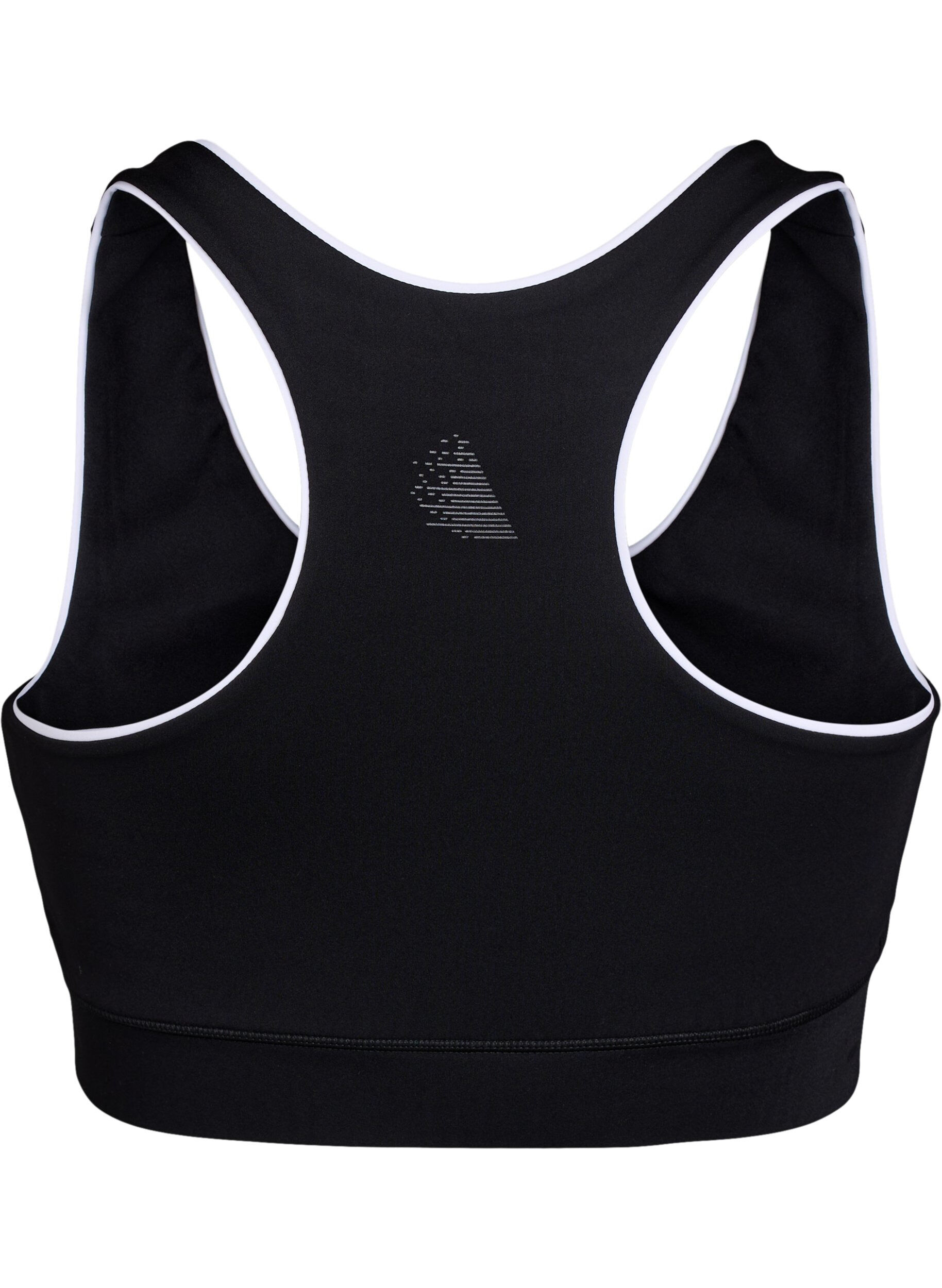 Zizzi Brassi&egrave;re de sport &agrave; dos nageur avec finitions contrastantes, Noir, Packshot image number 1