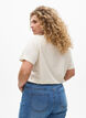 T-shirt imprim&eacute;, Vanille, Model image number 2