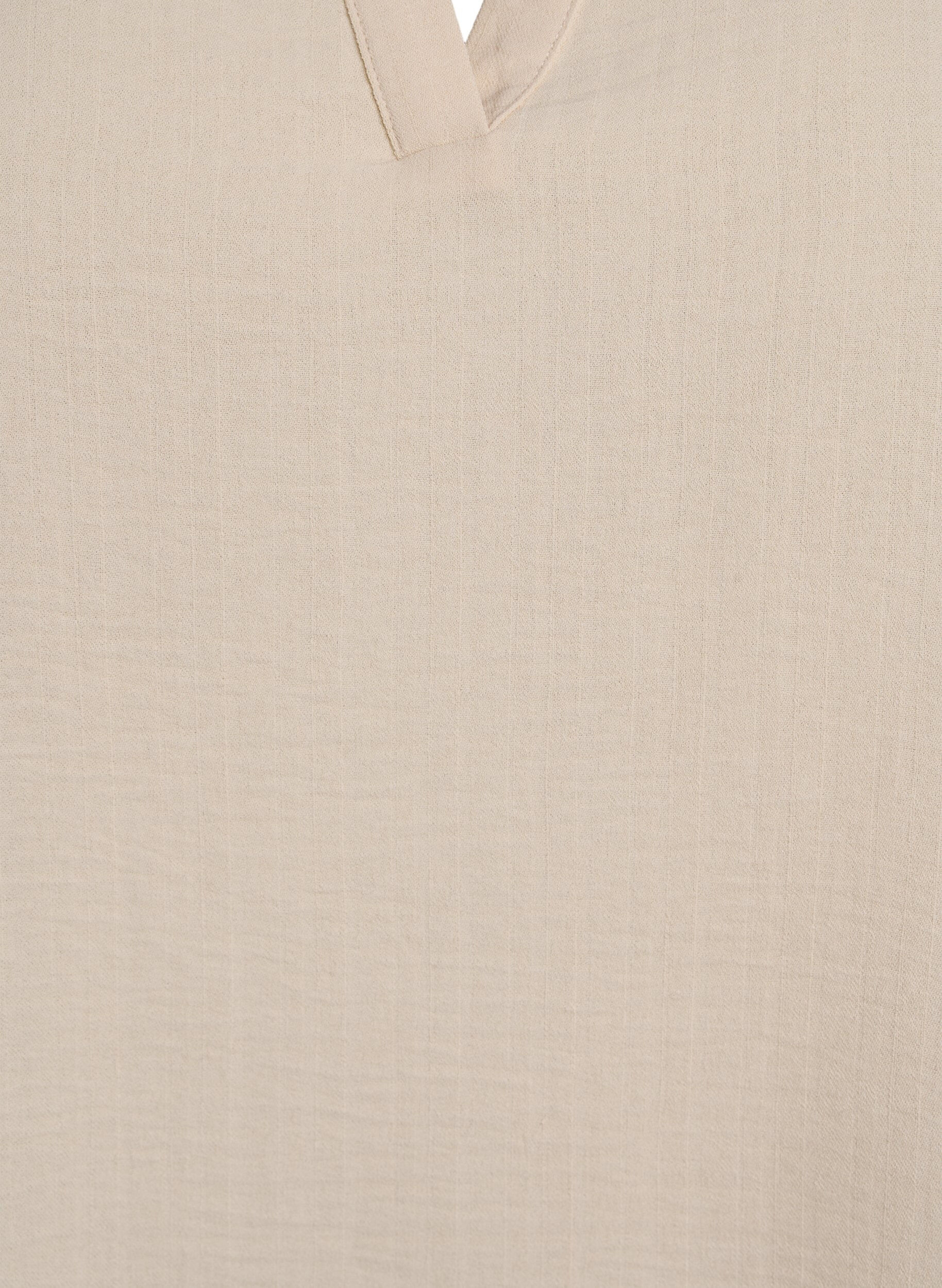 ZizziChemisier ample &agrave; manches courtes, Beige, Packshot image number 2