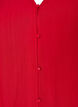 Tunique ample &agrave; texture froiss&eacute;e et ourlet &agrave; volants, Rouge, Packshot image number 2