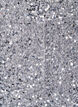 Pantalon ample à paillettes taille haute, Silver, Packshot image number 2