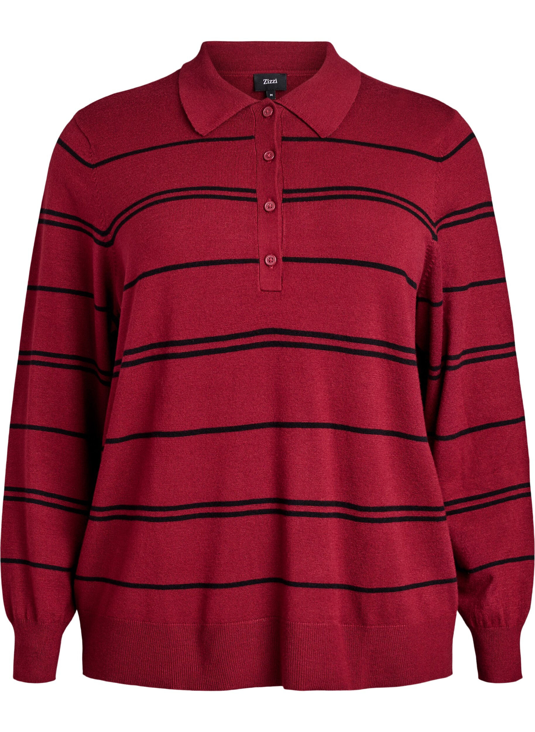 Chemisier en maille avec col