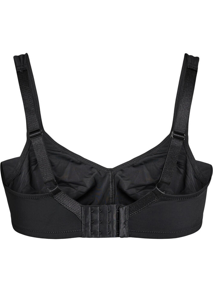 Soutien-gorge confort avec bretelles rembourr&eacute;es, Noir, Packshot