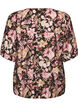 Blouse en viscose avec col en V, Rose, Packshot image number 1