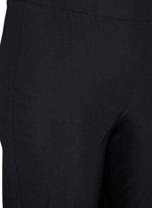 Pantalon extensible en viscose, Black, Packshot image number 2
