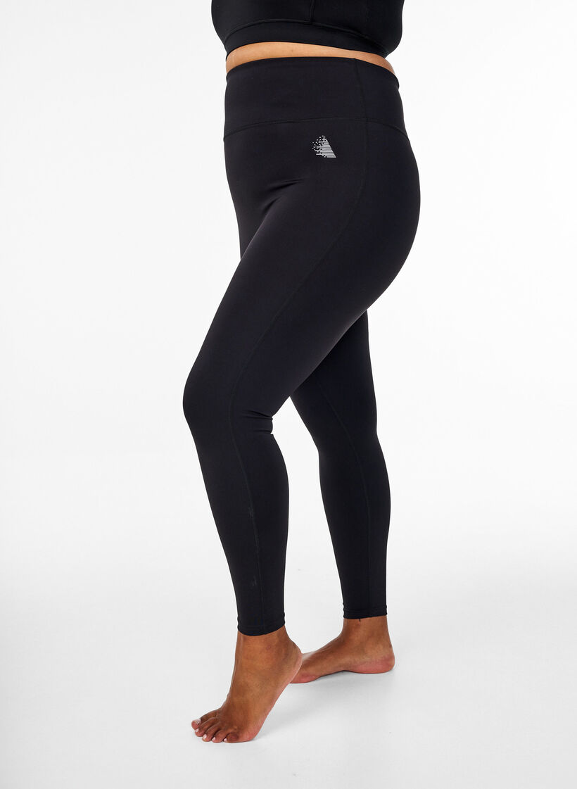 CORE, Leggings de sport anti-transparence avec poche, Noir, Model image number 2