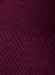 Blouse en maille avec motif c&ocirc;tel&eacute; en V et fentes, Bordeaux, Packshot image number 2