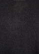 Robe courte en maille sans manches, Noir, Packshot image number 2