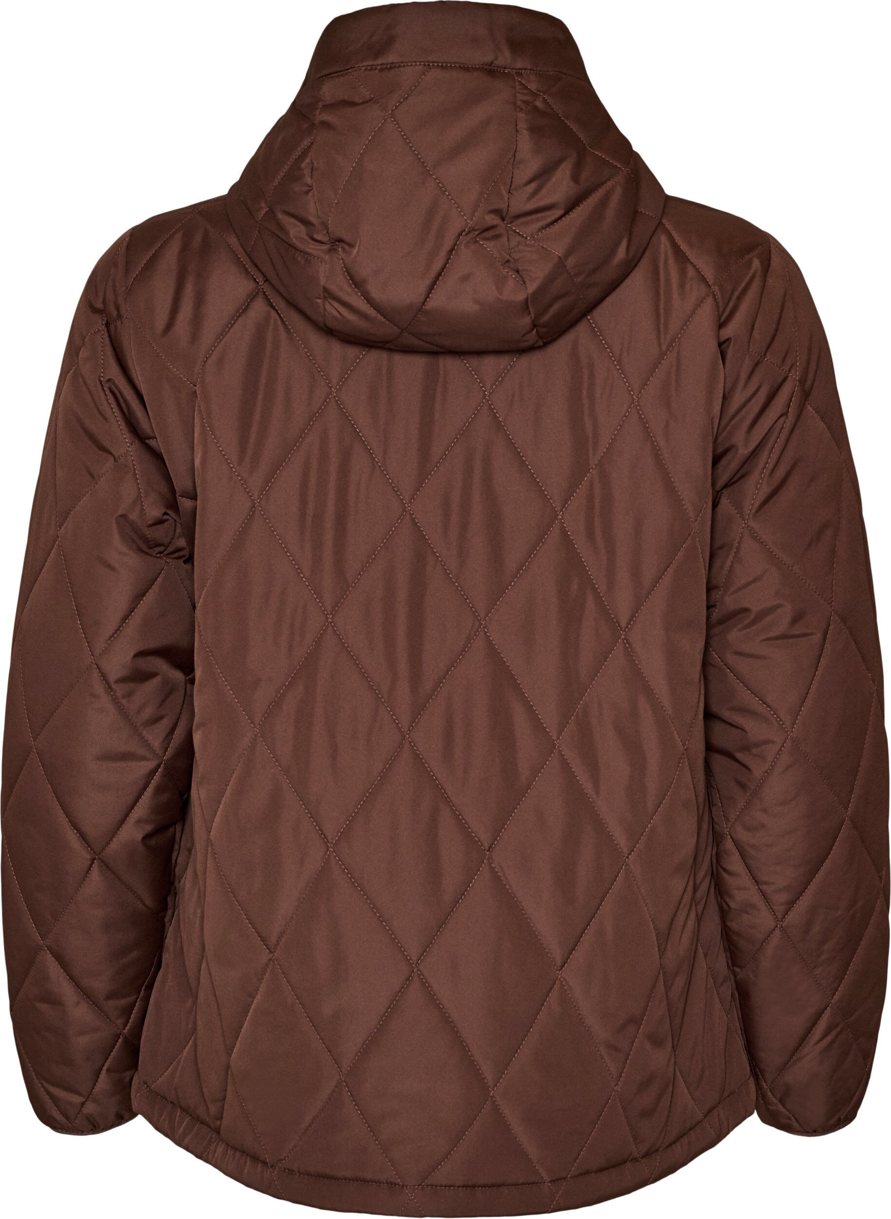 ZizziVeste l&eacute;g&egrave;rement matelass&eacute;e en losange, Marron, Packshot image number 1