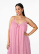 Robe d'&eacute;t&eacute; &agrave; rayures et &agrave; forme en A, Rose, Model image number 2