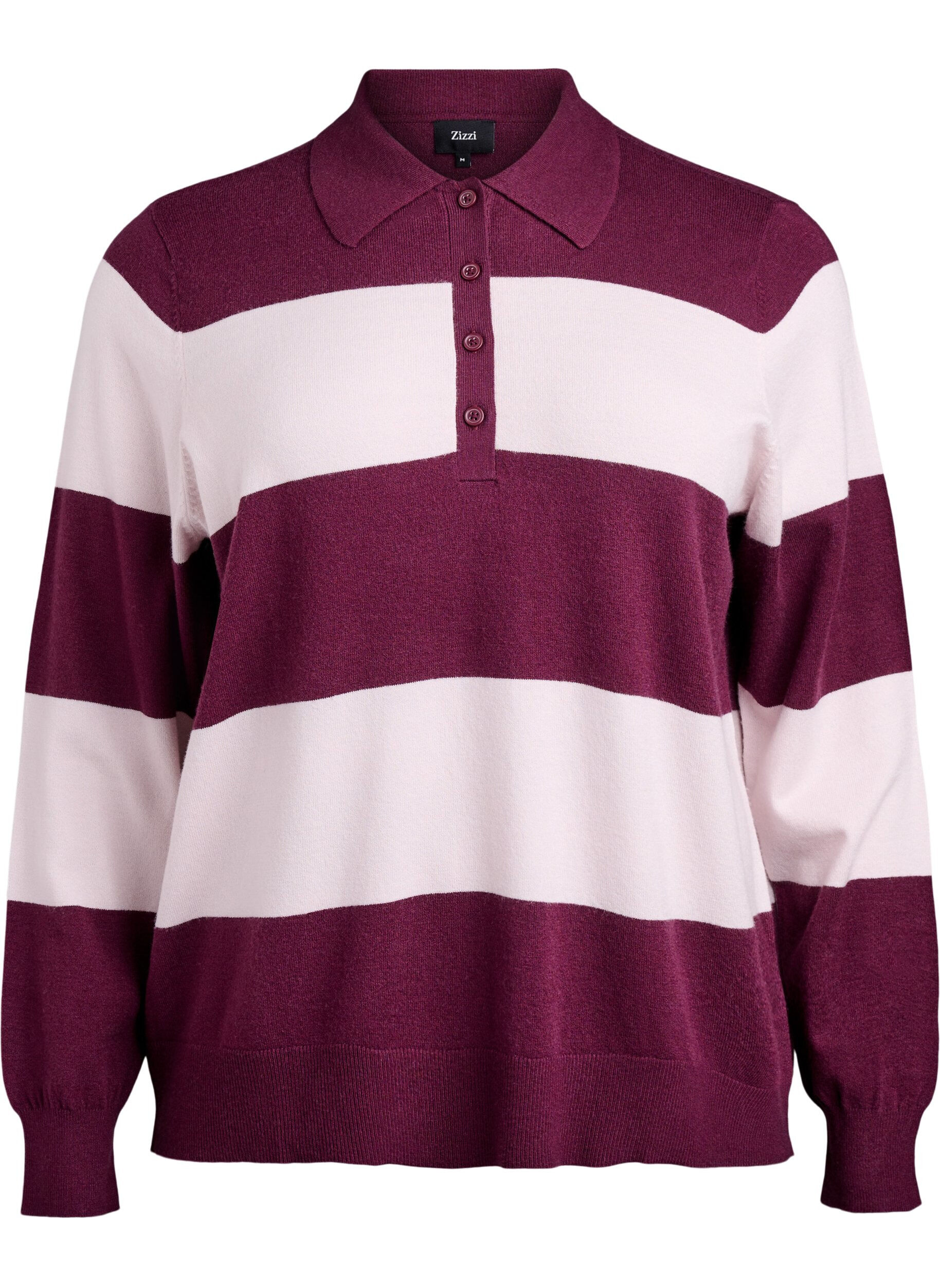 Chemisier en maille avec col