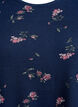 Chemisier floral &agrave; manches longues, Bleu, Packshot image number 2