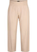 Pantalon smocké avec lin, Beige, Packshot image number 0