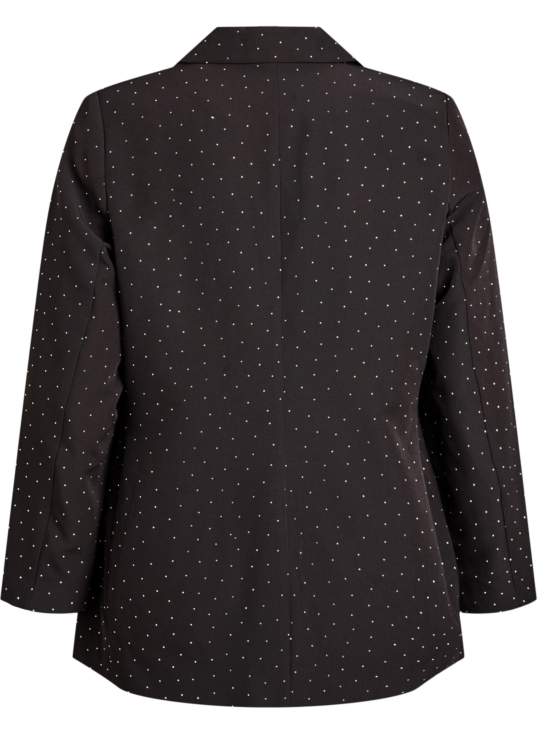 Zizzi Blazer avec strass, Noir, Packshot image number 1