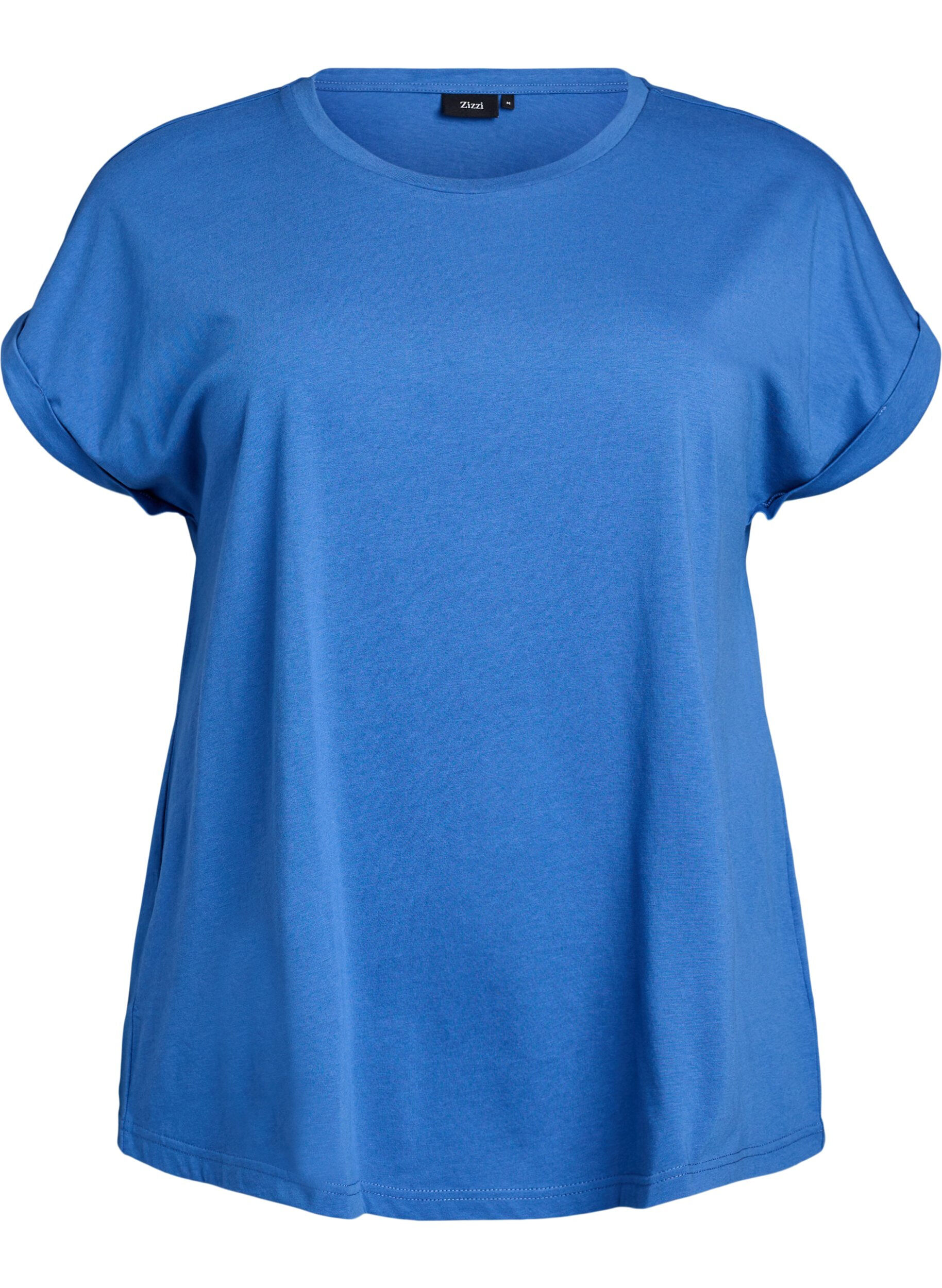 T-shirt &agrave; manches courtes en m&eacute;lange de coton