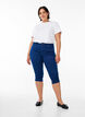 Jean capri Amy &agrave; taille haute et coupe super slim, Bleu, Model image number 0