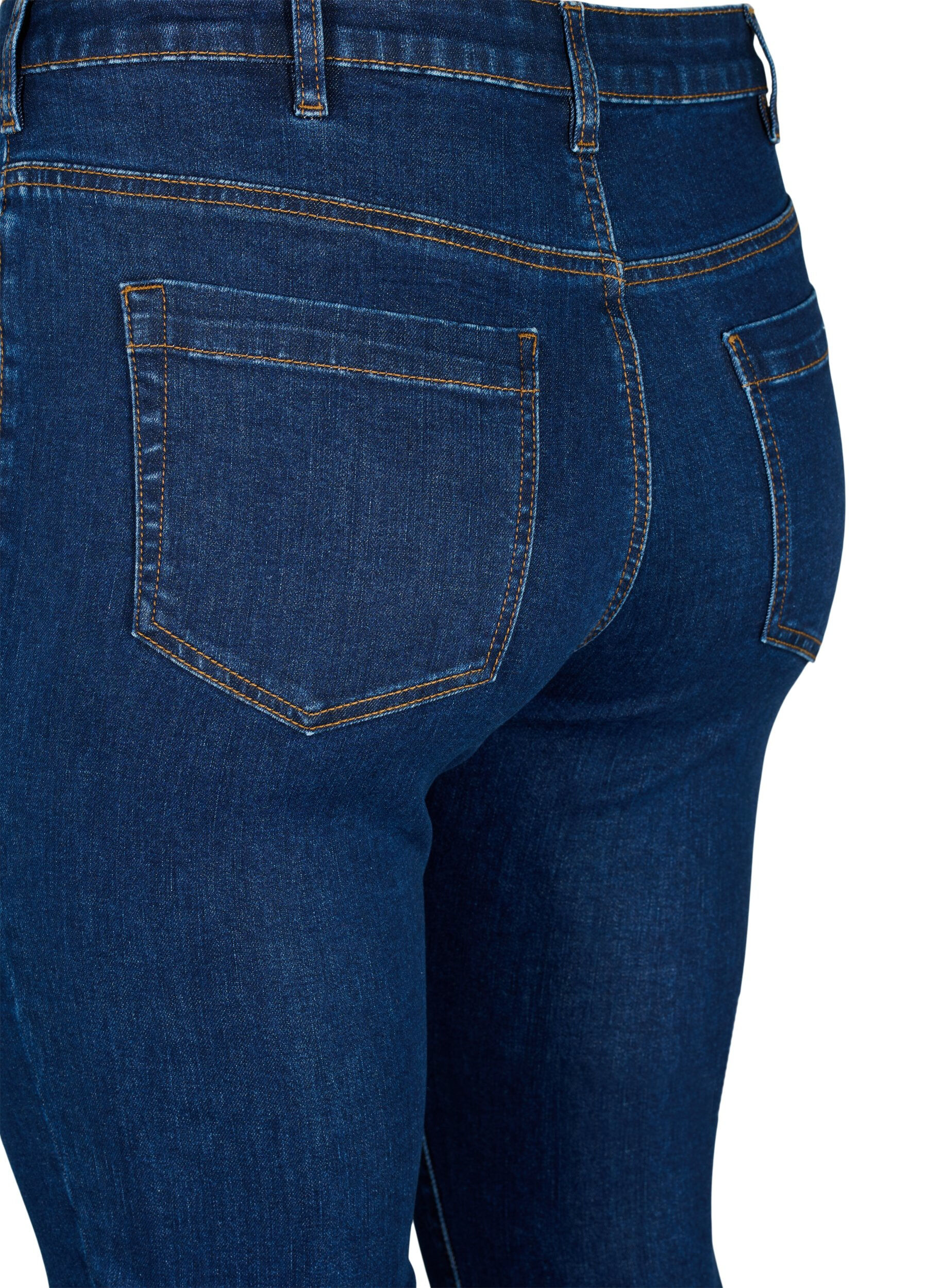 ZizziJean Amy taille haute et coupe super slim, Bleu, Packshot image number 3
