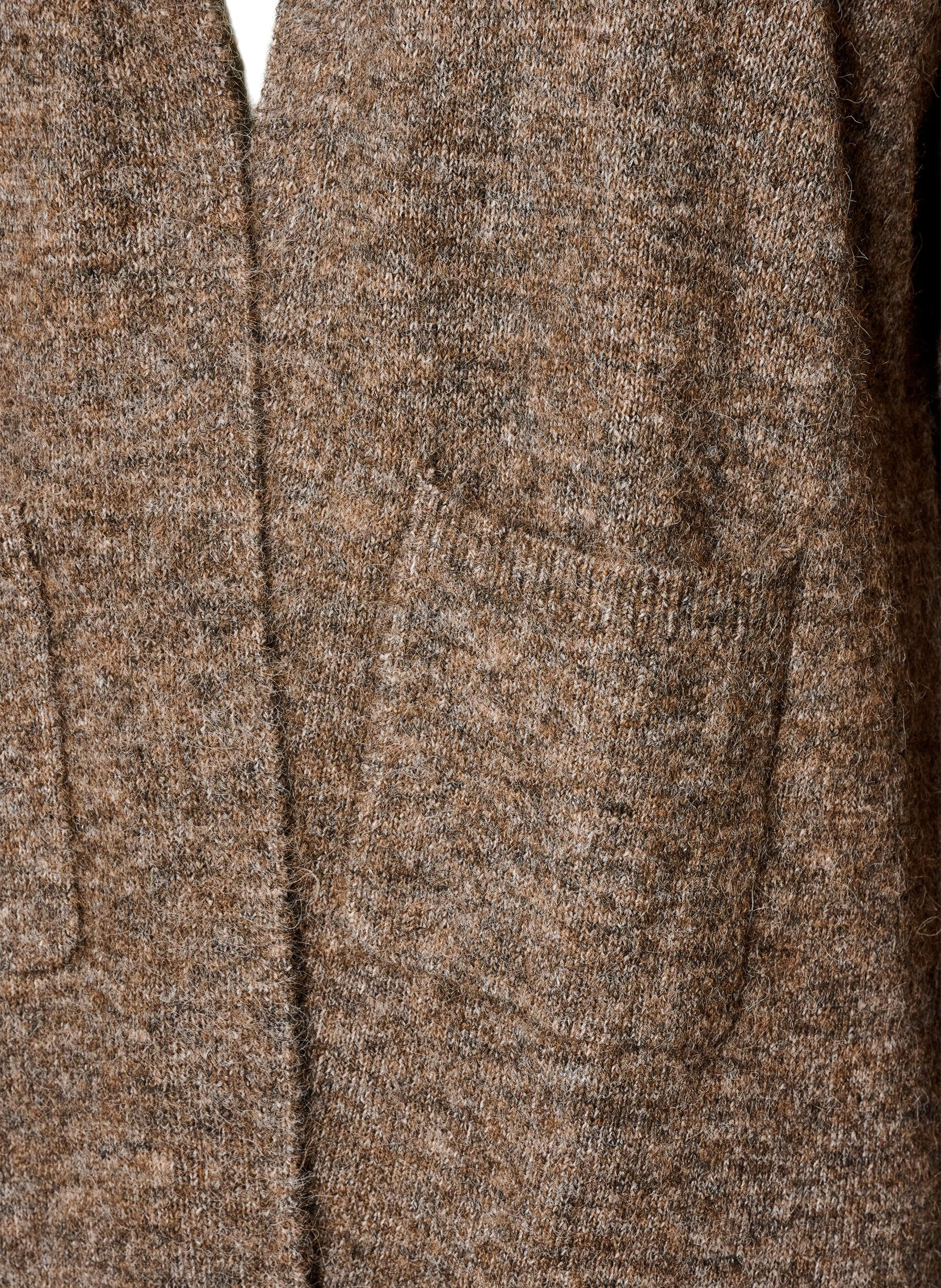 ZizziCardigan long avec poches, Marron, Packshot image number 2