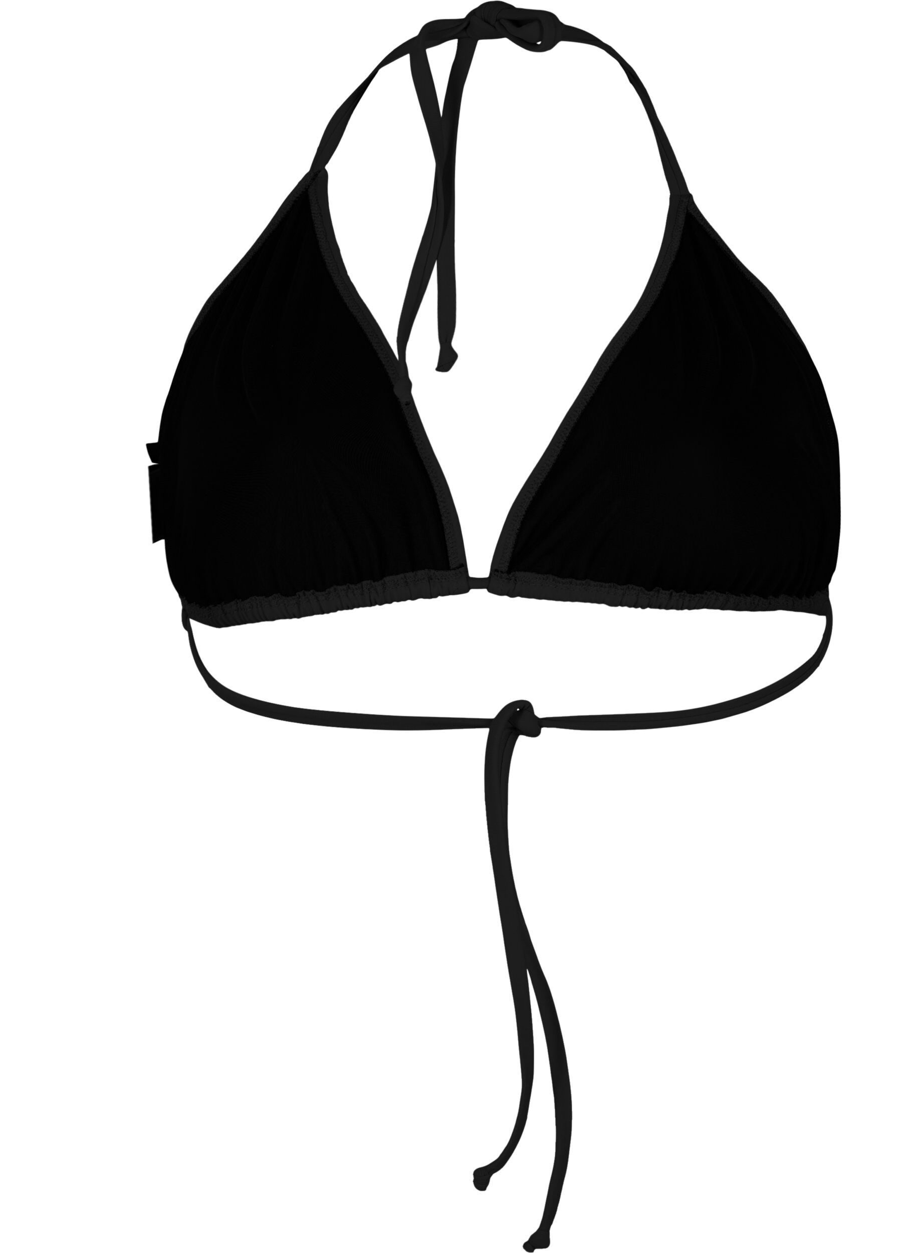 Zizzi Soutien-gorge bikini triangle, Noir, Packshot image number 1