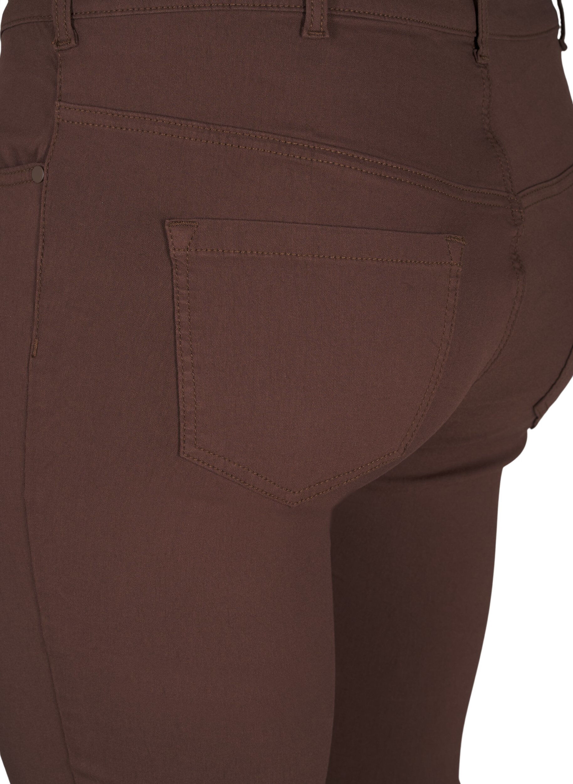 Zizzi Pantalon, Marron, Packshot image number 3