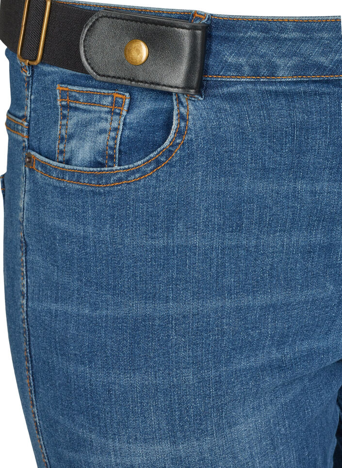 Ceinture &eacute;lastique, Noir, Packshot image number 2