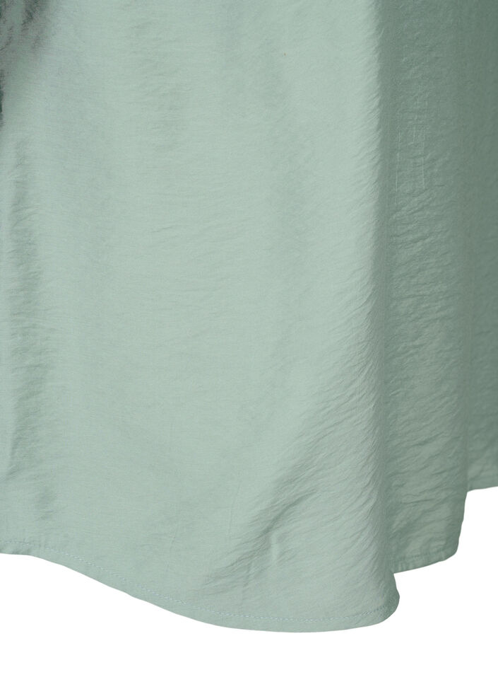 Blouse à couleur unie avec manches 3/4, Chinois Green, Packshot image number 3