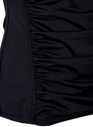 Tankini drapé, Black, Packshot image number 3