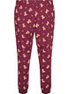 Bas de pyjama imprim&eacute;, Bordeaux, Packshot image number 1