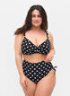 Bas de bikini à motifs, Dotted Print, Model image number 0