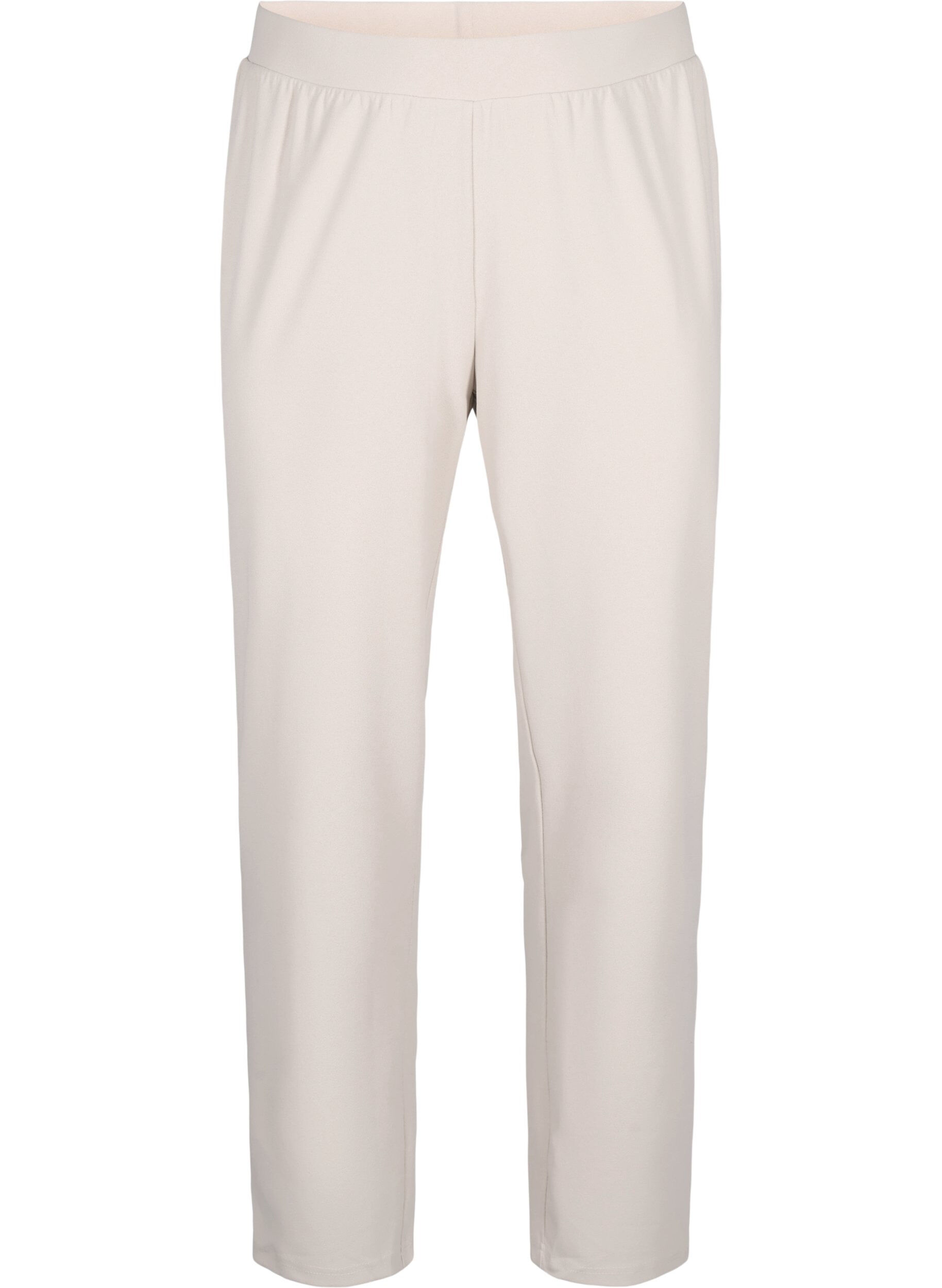 Zizzi FLASH - Pantalon &agrave; coupe droite, Beige, Packshot image number 0