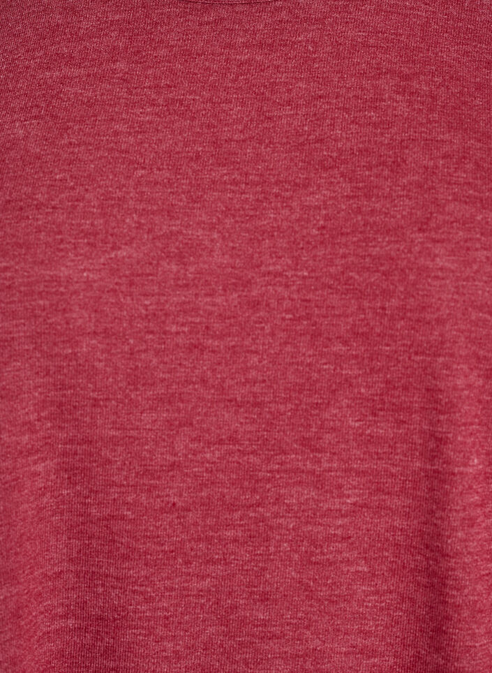 Blouse en jersey avec manches 3/4, Bordeaux, Packshot image number 2