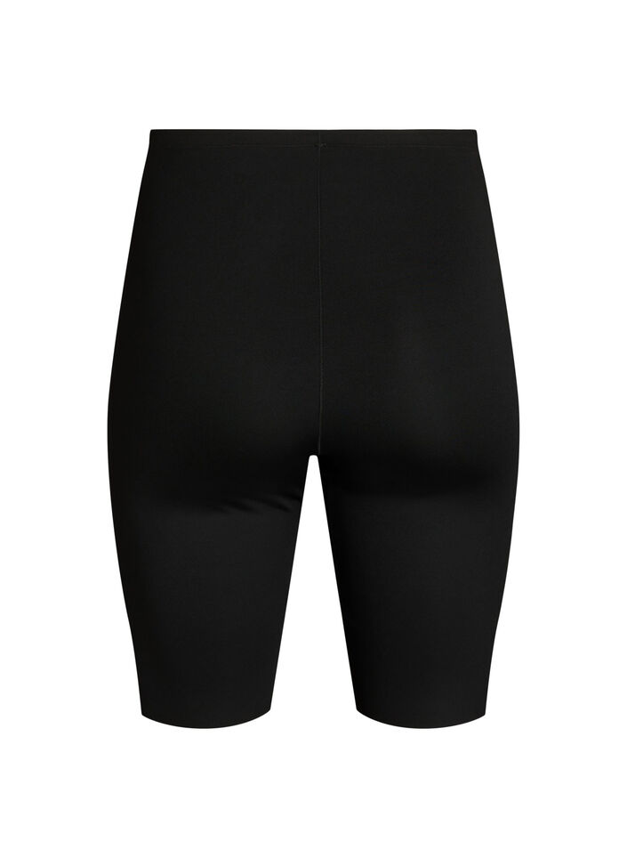 Shorts longs et l&eacute;gers en lingerie sculptante, Noir, Packshot image number 1
