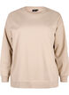 Sweatshirt à col rond, Simply Taupe, Packshot image number 0
