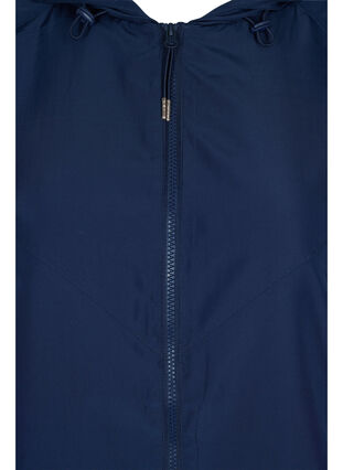 Veste courte avec capuche et ourlet inférieur réglable, Navy Blazer, Packshot image number 2