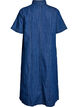 Robe-chemise en denim mi-longue, Bleu, Packshot image number 1