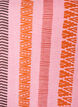 Robes courtes en lin et viscose &agrave; manches 3/4, Rose, Packshot image number 2