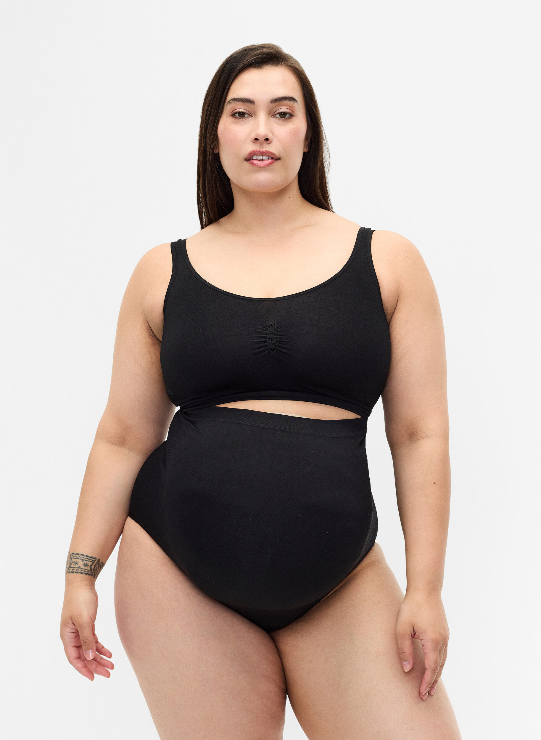 Zizzi Culotte de grossesse, Black, Model image number 2