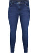 Jean Amy super slim avec rivets, Dark blue, Packshot image number 0