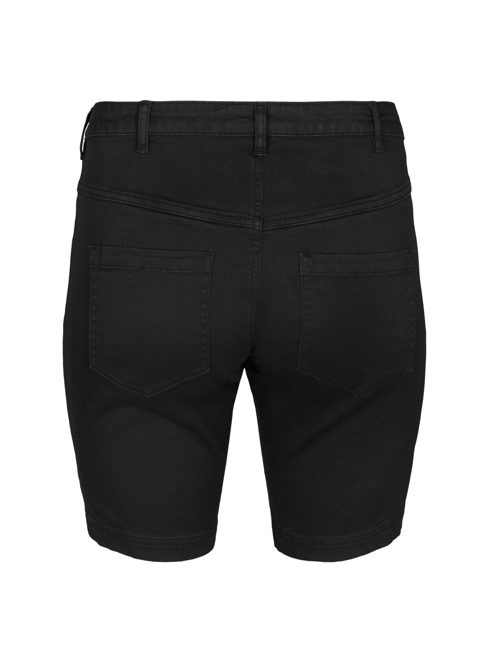 ZizziShort Emily coupe slim, taille classique, Noir, Packshot image number 1