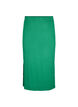 Jupe midi ajustée en viscose, Vert, Packshot image number 0