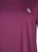 T-shirt de sport uni, Violet, Packshot image number 2