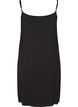 Dessous de robe en viscose uni, Noir, Packshot image number 1