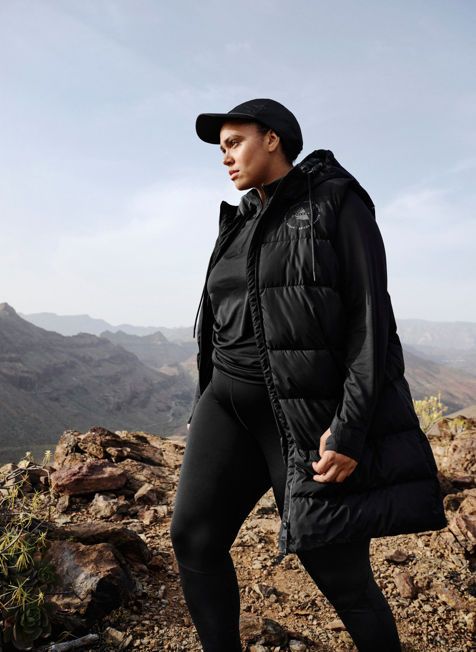 Zizzi Sweat &agrave; capuche sportif avec poches, Black, Image image number 1