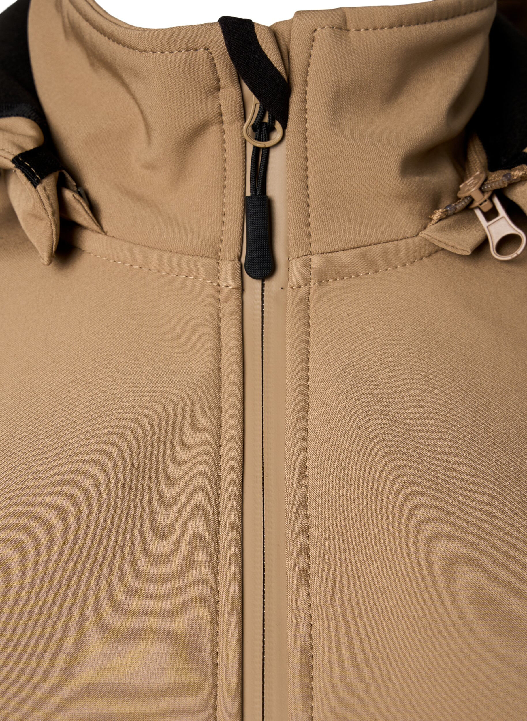 Zizzi Veste softshell avec capuche amovible, Amphora, Packshot image number 2