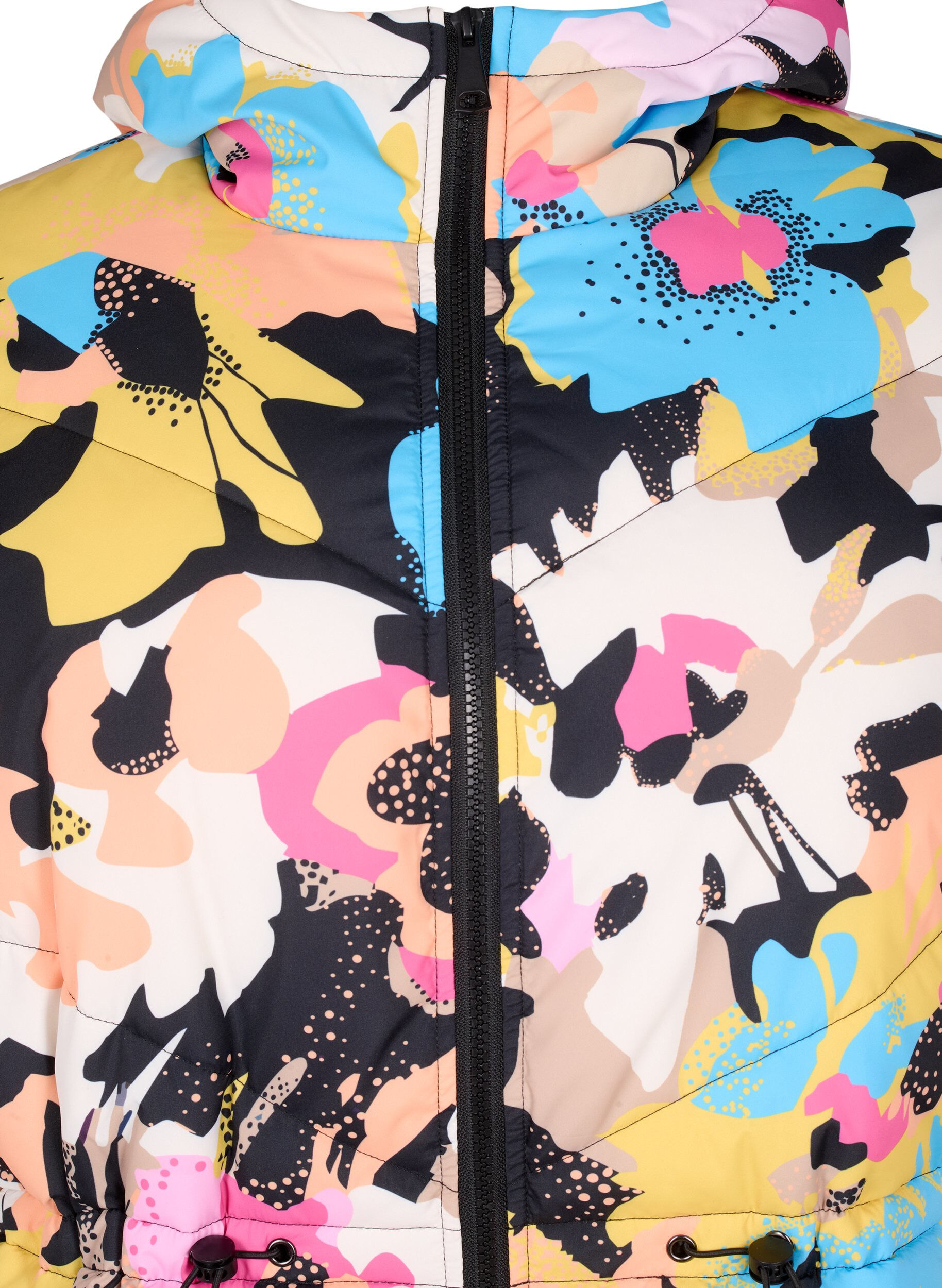 Zizzi Veste color&eacute;e avec capuche, Multi Color, Packshot image number 2