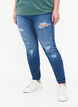 Jeggings avec déchirures, Dark blue, Model image number 3