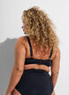 Haut de bikini &agrave; armatures avec draperies, Noir, Model image number 2